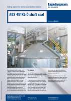 Solution: Gas-lubricated agitator seal AGS in ammonia combustion reactors